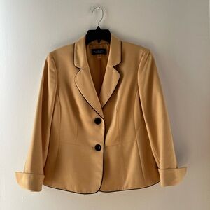 Black Label by Evan-Picone-Suit Jacket Size 10